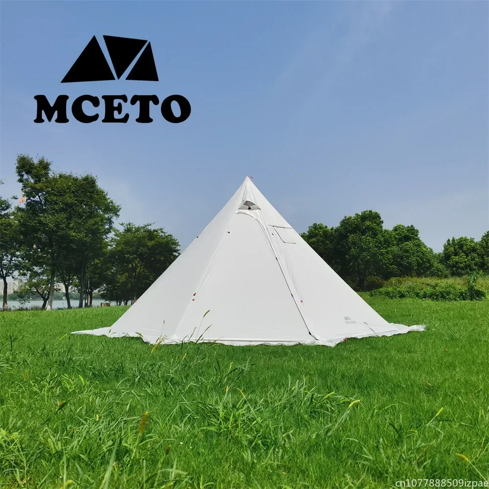 hot Pyramid Tent With Snow Ski - đánh giá và giá Camping Cooking Snow